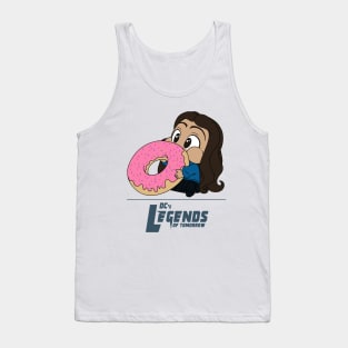 Tiny Zari Munching on Donut Tank Top